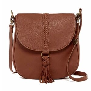 Lucky Brand Ali Boho Western Leather Crossbody/Shoulder Bag LB3101